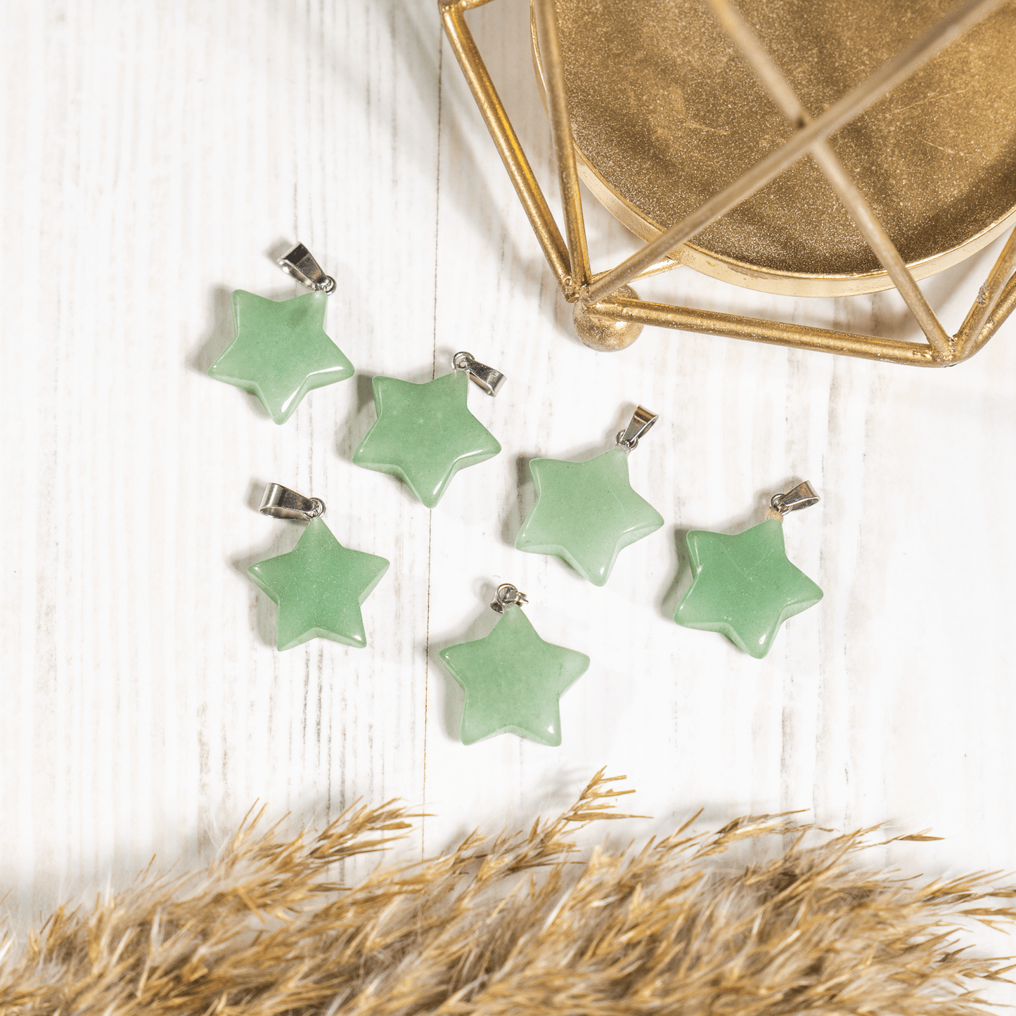 Green Aventurine Crystal Pendant Jewelry | Natural Gemstone Pendant | Crystal Jewelry | Gemstone Necklace