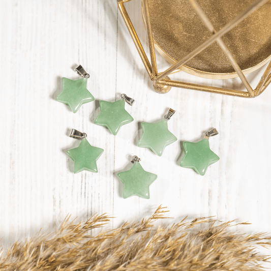 Green Aventurine Crystal Pendant Jewelry | Natural Gemstone Pendant | Crystal Jewelry | Gemstone Necklace