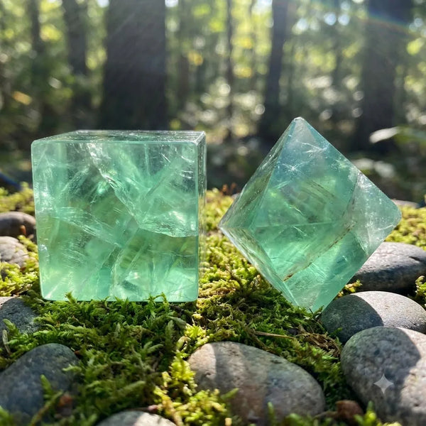 Natural Cubes & Octahedrons