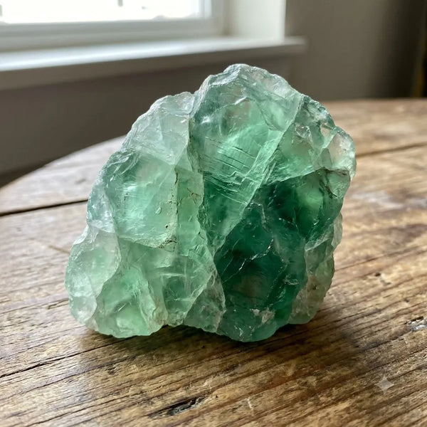 Raw / Rough Green Fluorite
