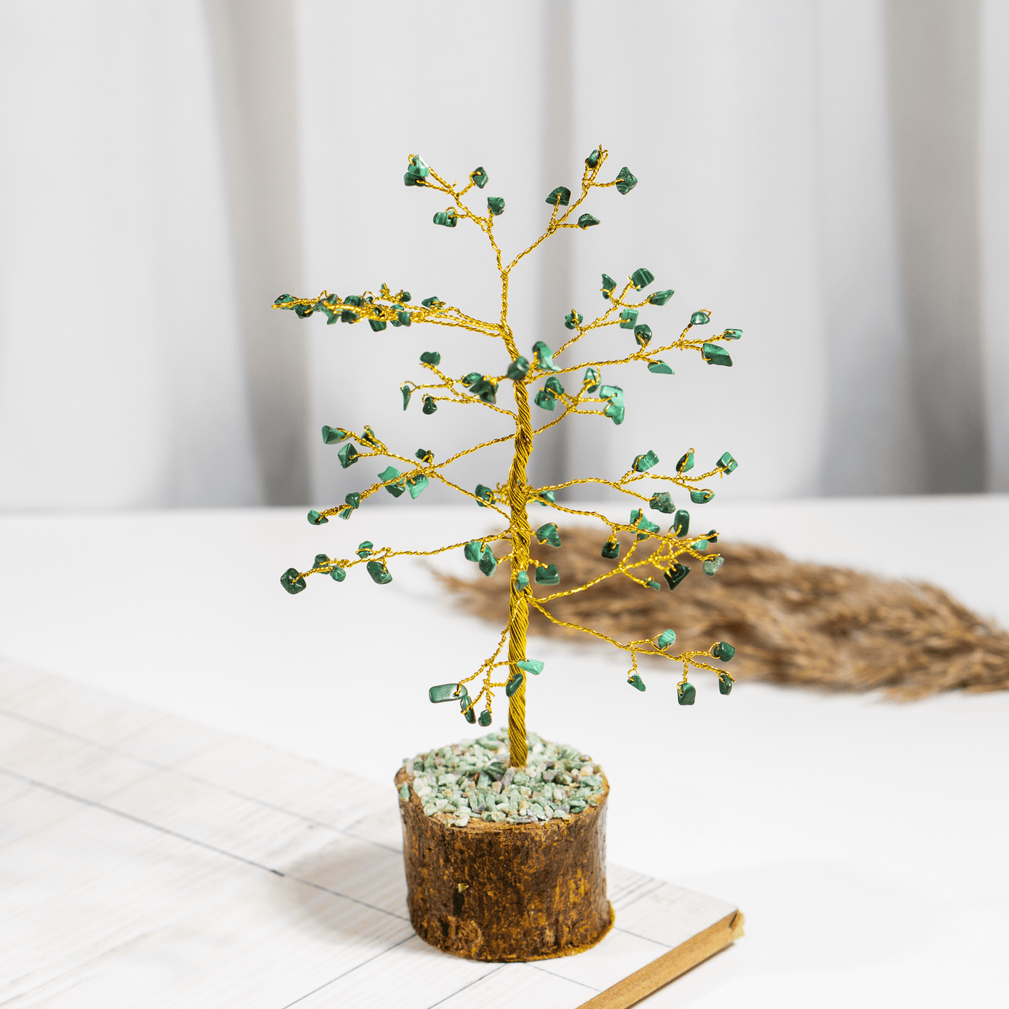 Green Jade Crystal Tree