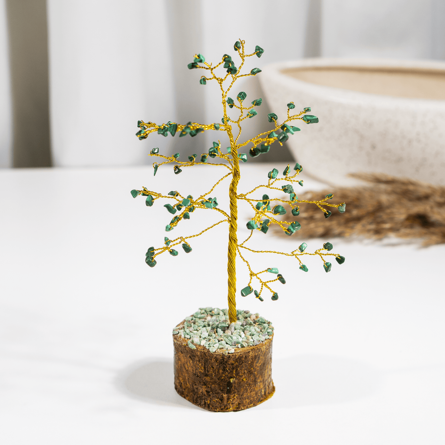 Green Jade Crystal Tree