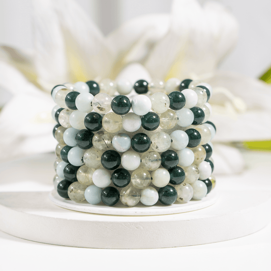 HEART Chakra Gemstone Bracelet