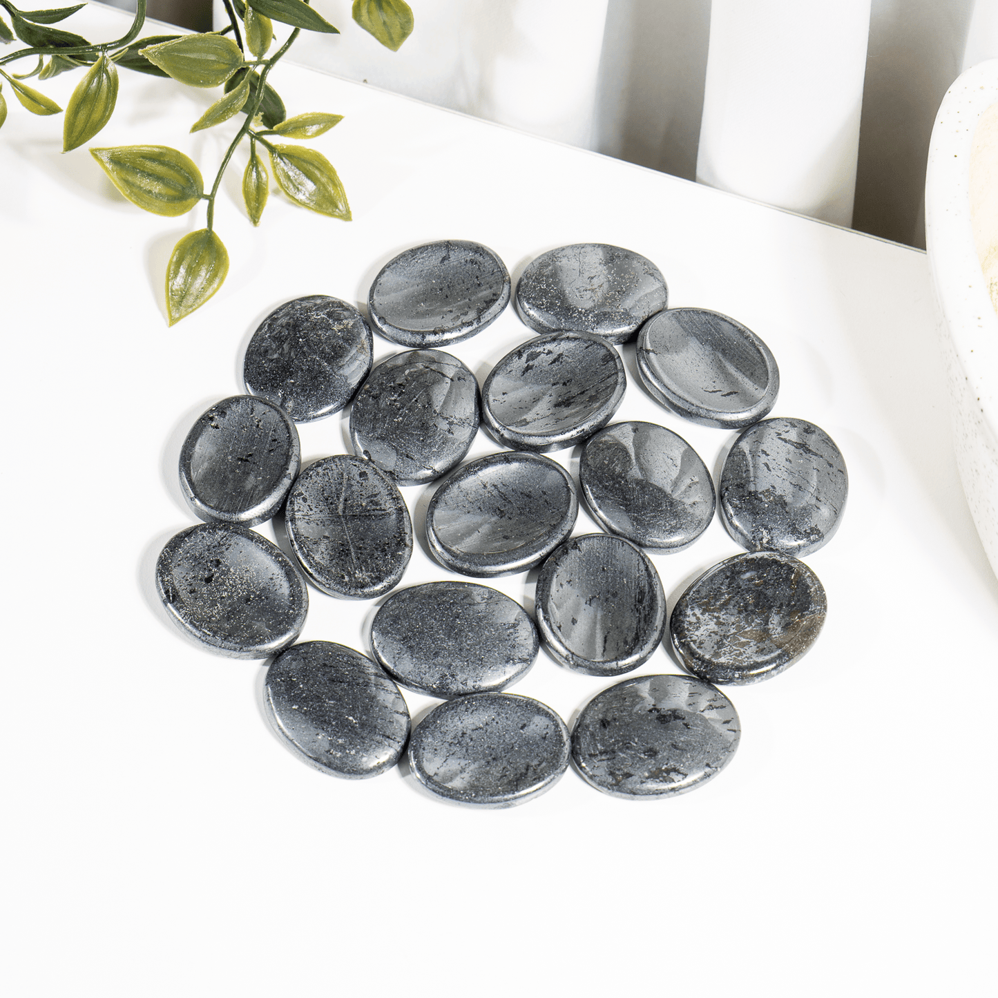 Hematite Worry Stones