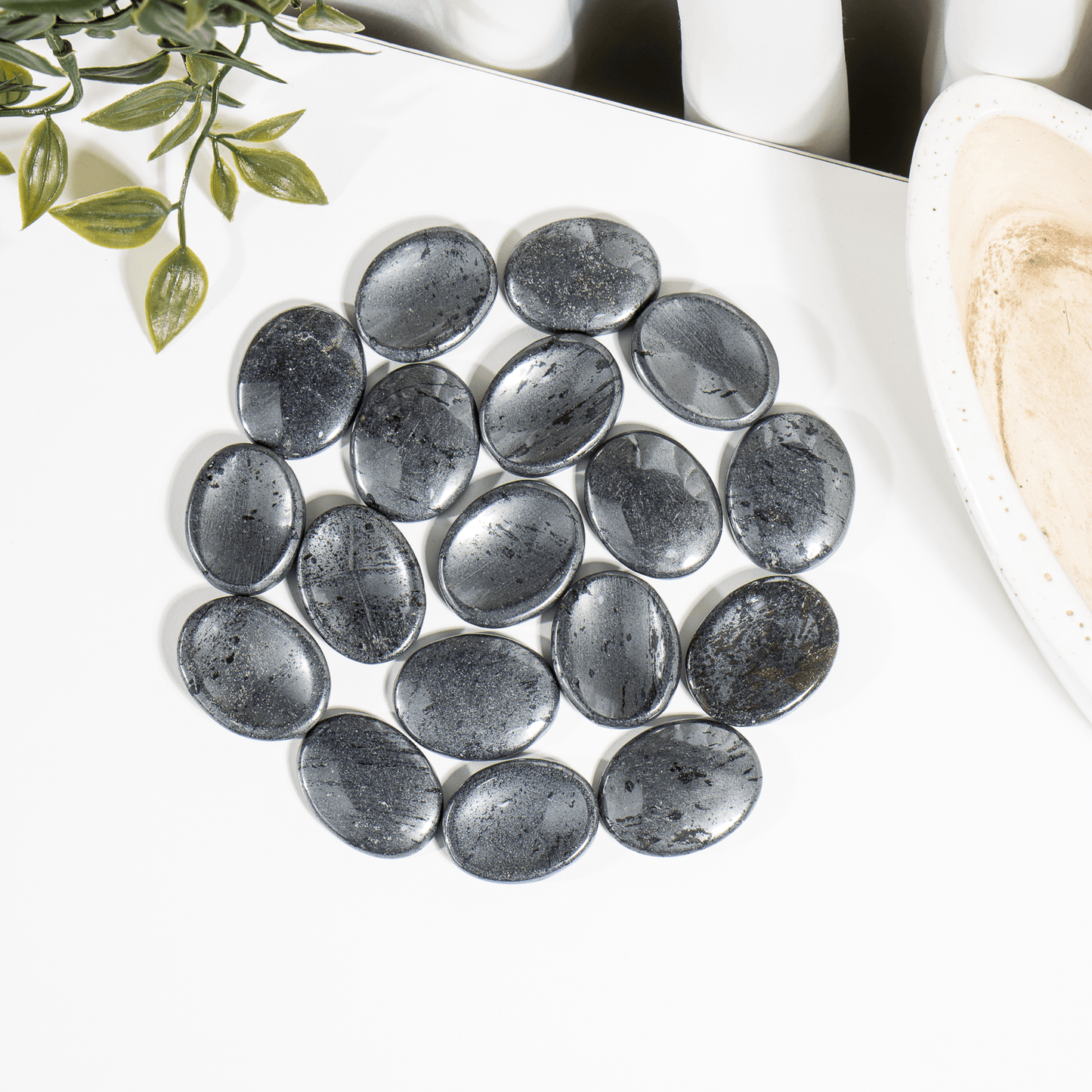 Hematite Worry Stones