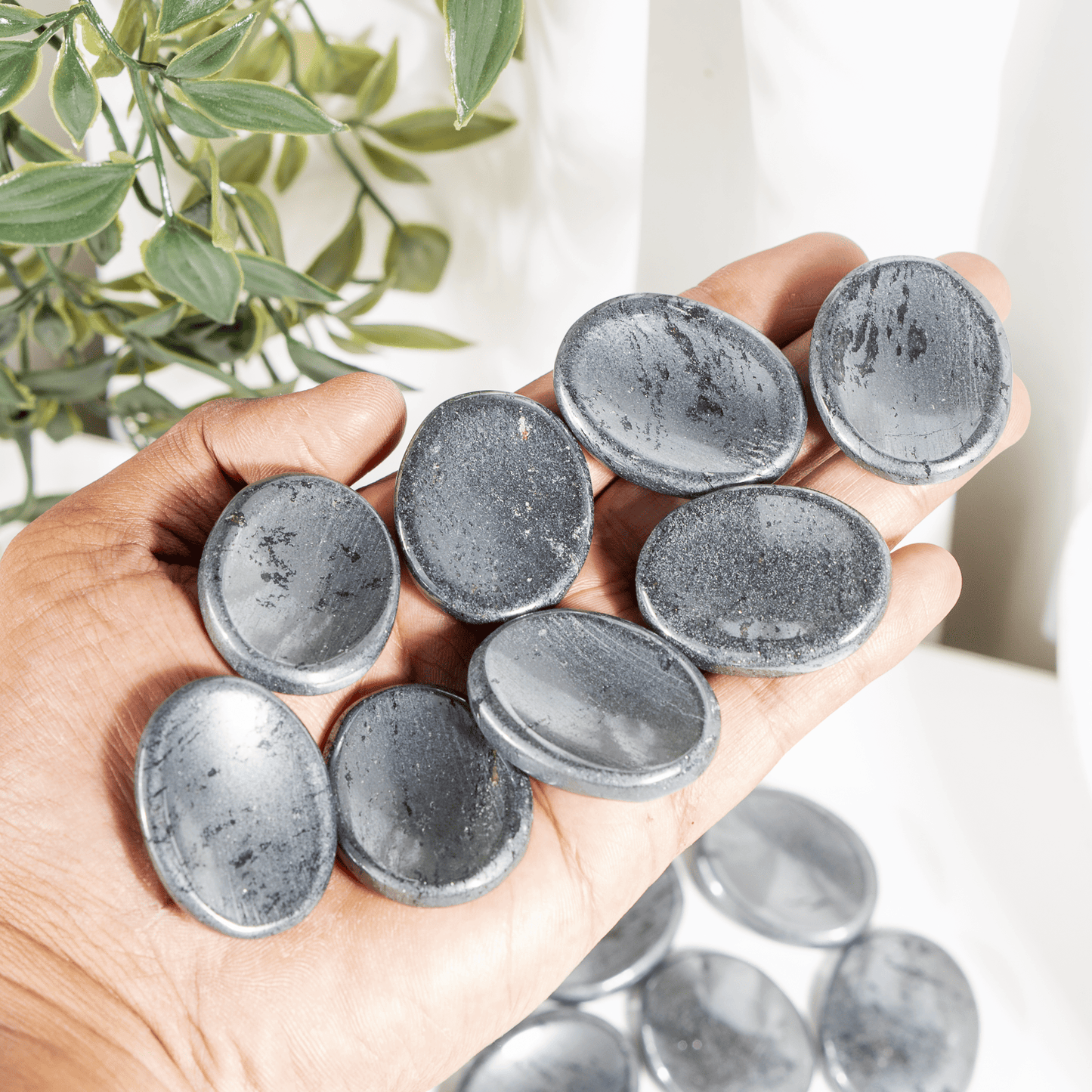 Hematite Worry Stones