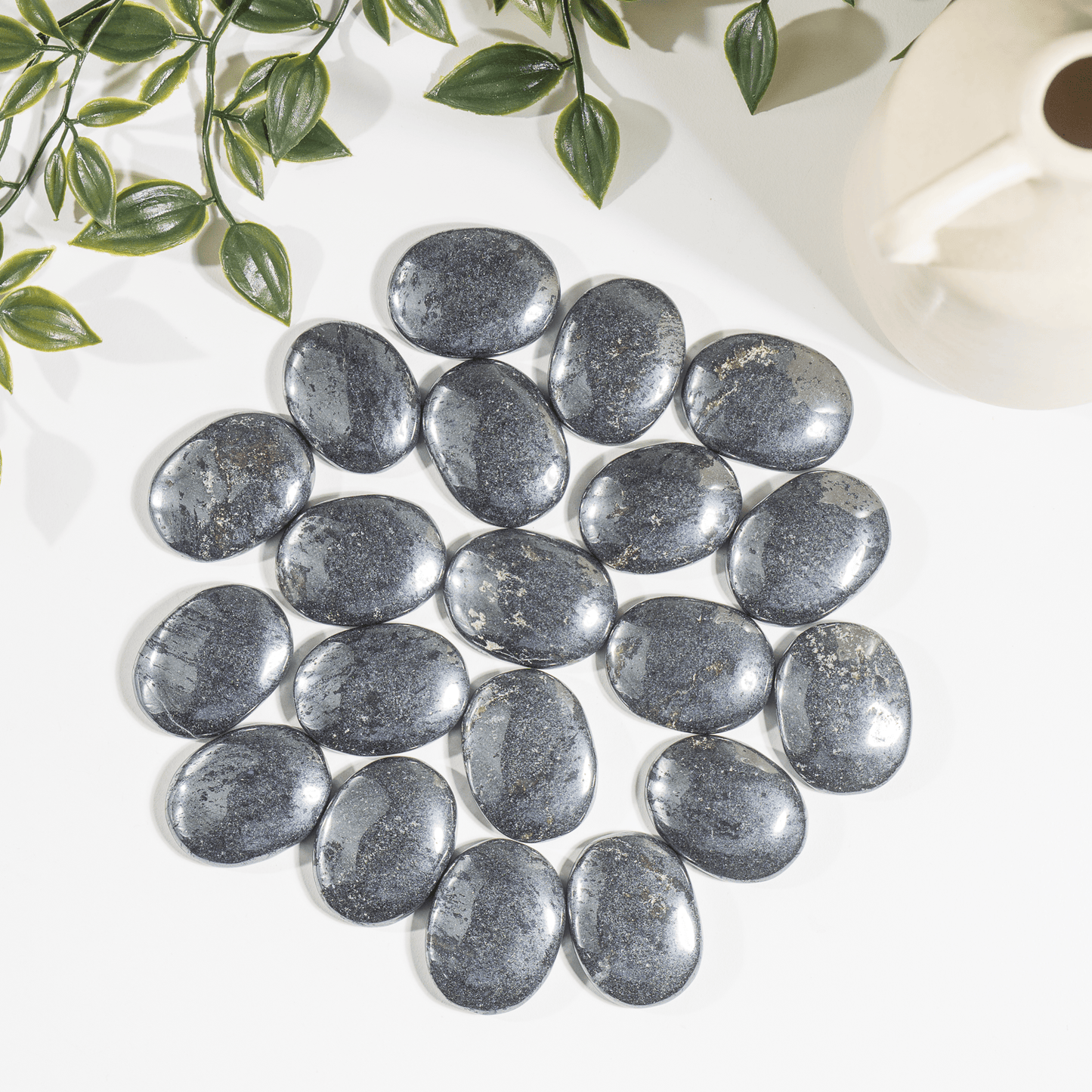 Natural Hematite Flat Stones