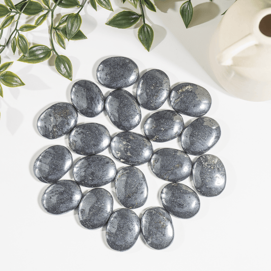 Natural Hematite Flat Stones