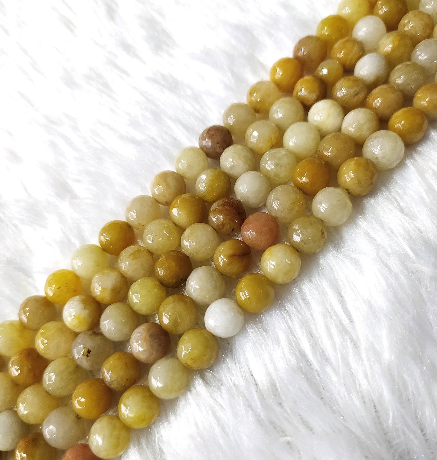 Yellow Aventurine Faceted Beads | Crystal Beads for Jewelry
