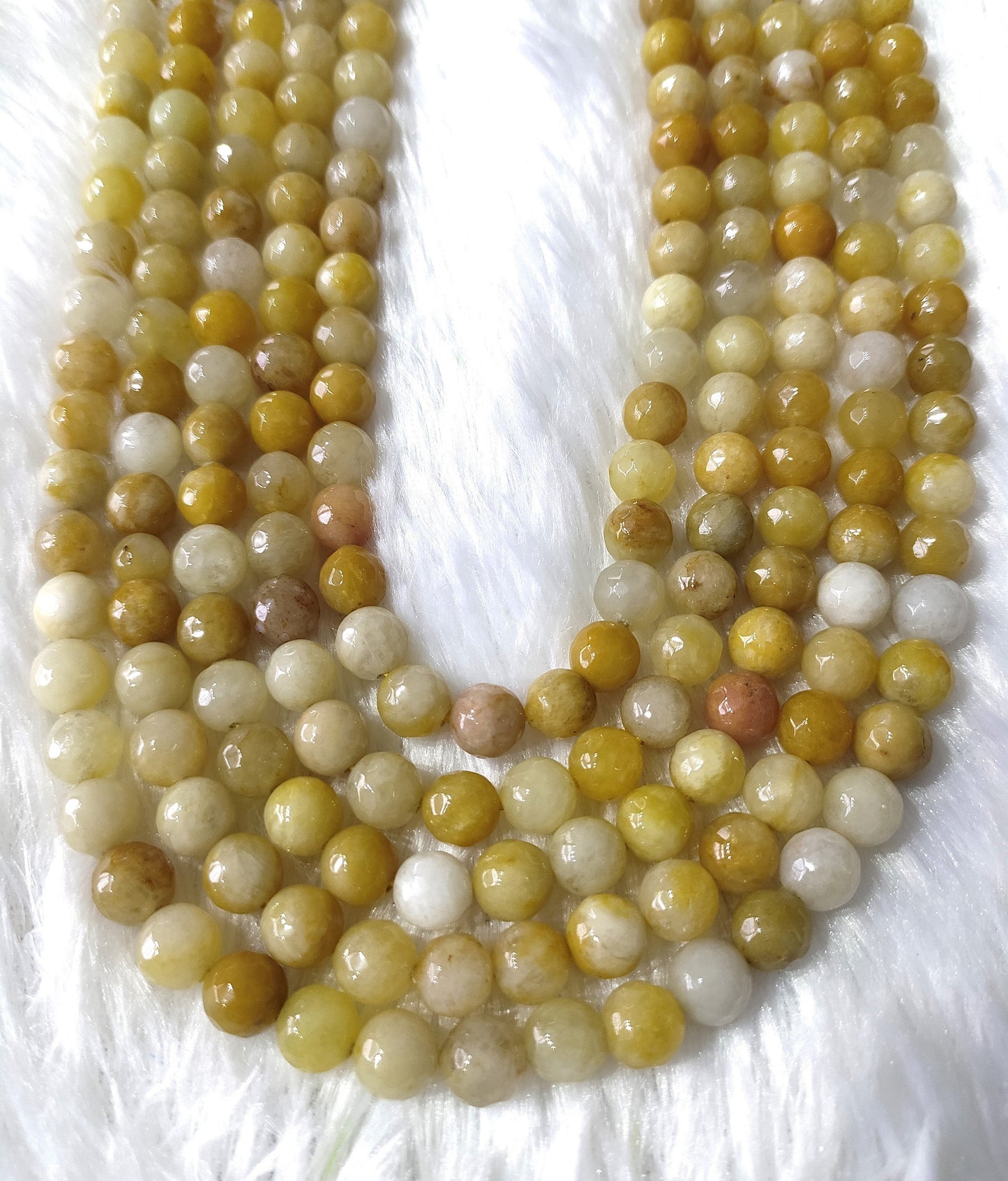Yellow Aventurine Faceted Beads | Crystal Beads for Jewelry