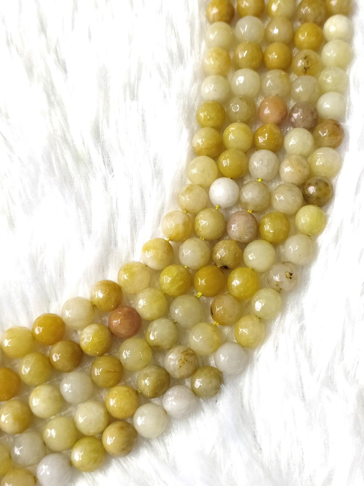 Yellow Aventurine Faceted Beads | Crystal Beads for Jewelry