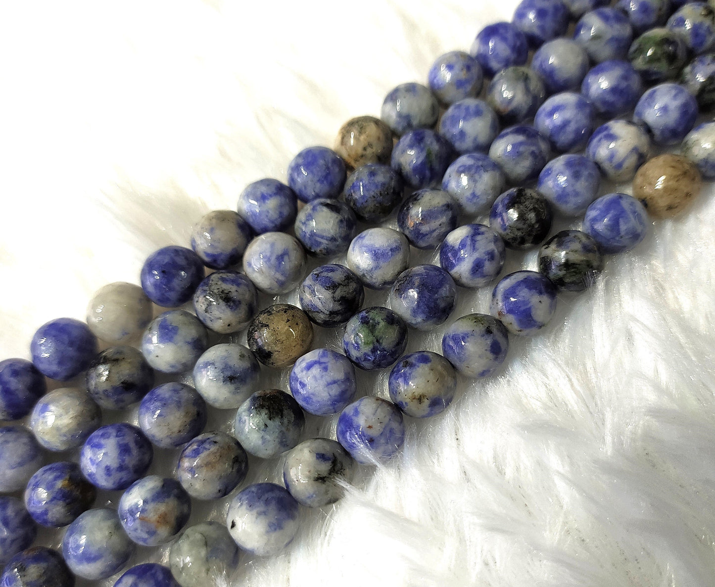 Sodalite Faceted Beads | Crystal Beads for Jewelry