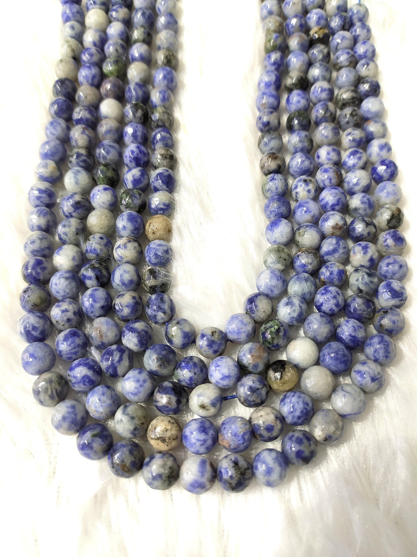 Sodalite Faceted Beads | Crystal Beads for Jewelry