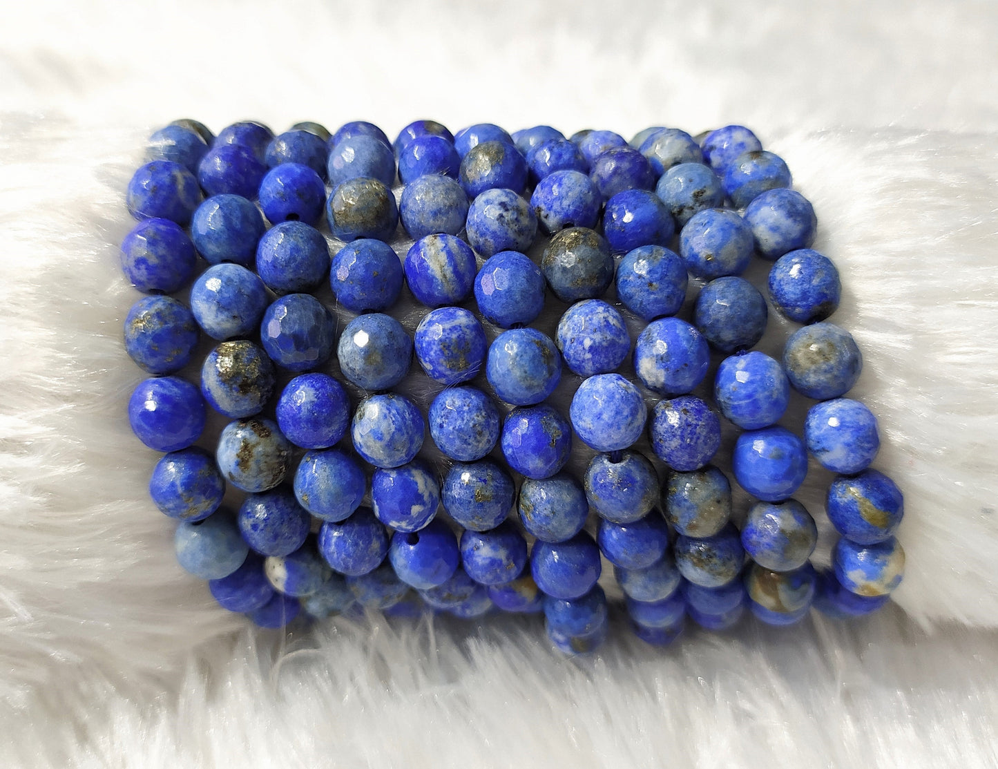 Lapis Lazuli Faceted Beads | Crystal Beads for Jewelry