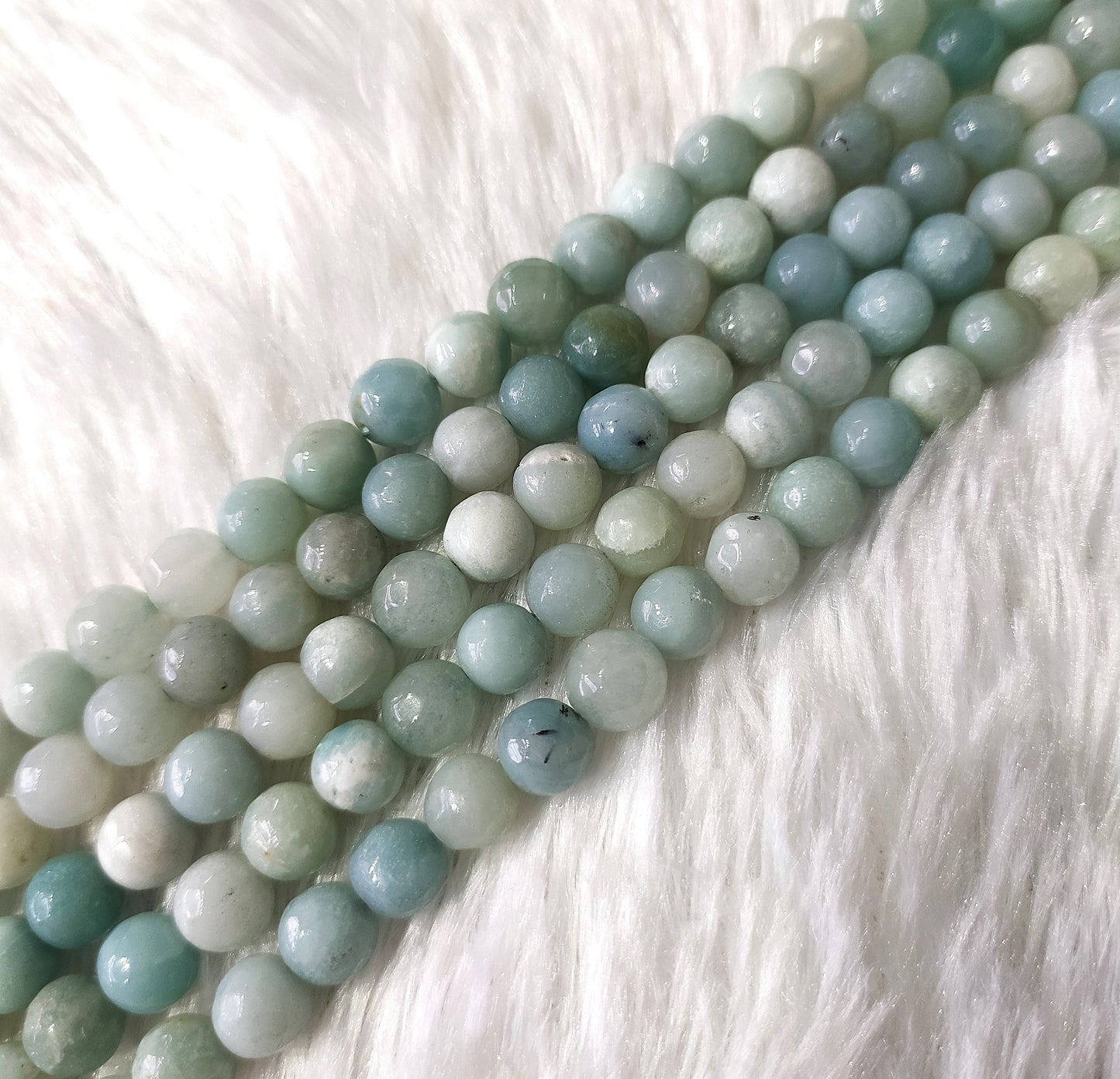 Amazonite Faceted Beads | Crystal Beads for Jewelry