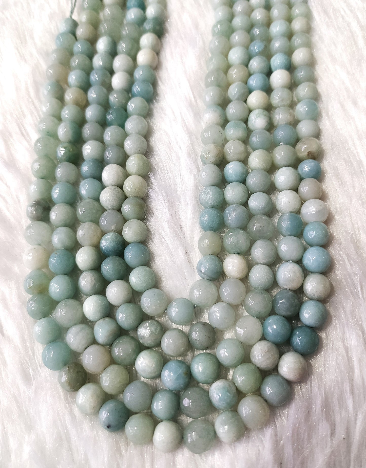 Amazonite Faceted Beads | Crystal Beads for Jewelry