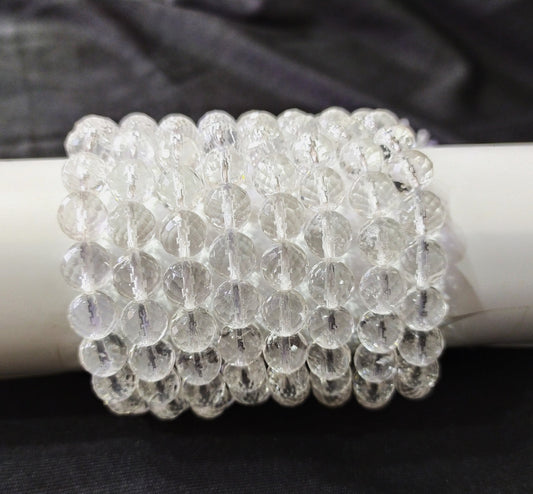 Clear Quartz Faceted Beads | Crystal Beads for Jewelry