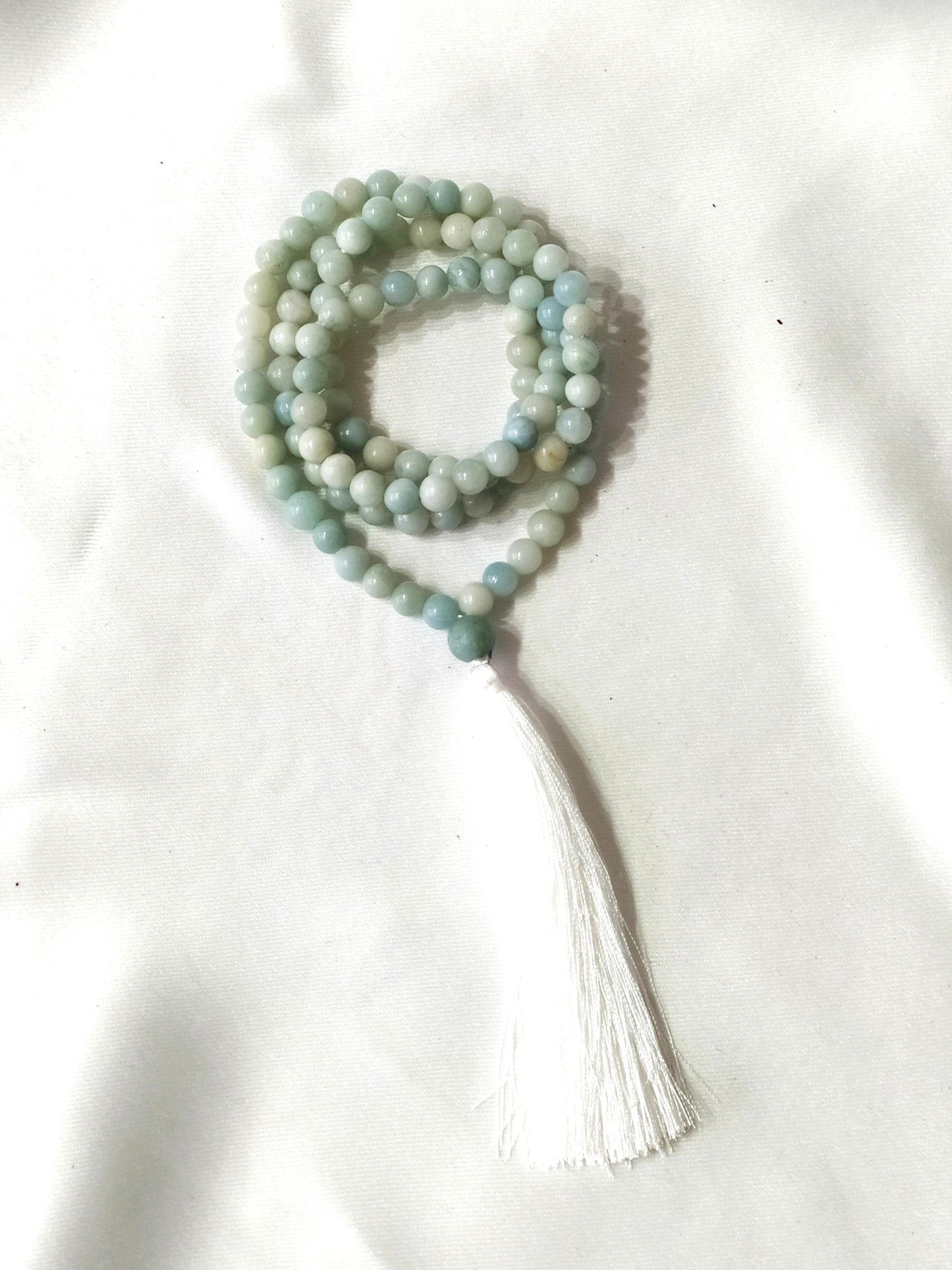 Amazonite | Gemstone Mala | 108 Prayer Bead Mala | Prayer Mala