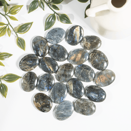 Polished Labradorite Flat Stones