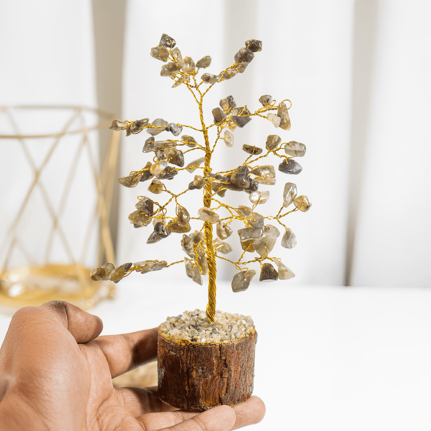 Labradorite Crystal Tree