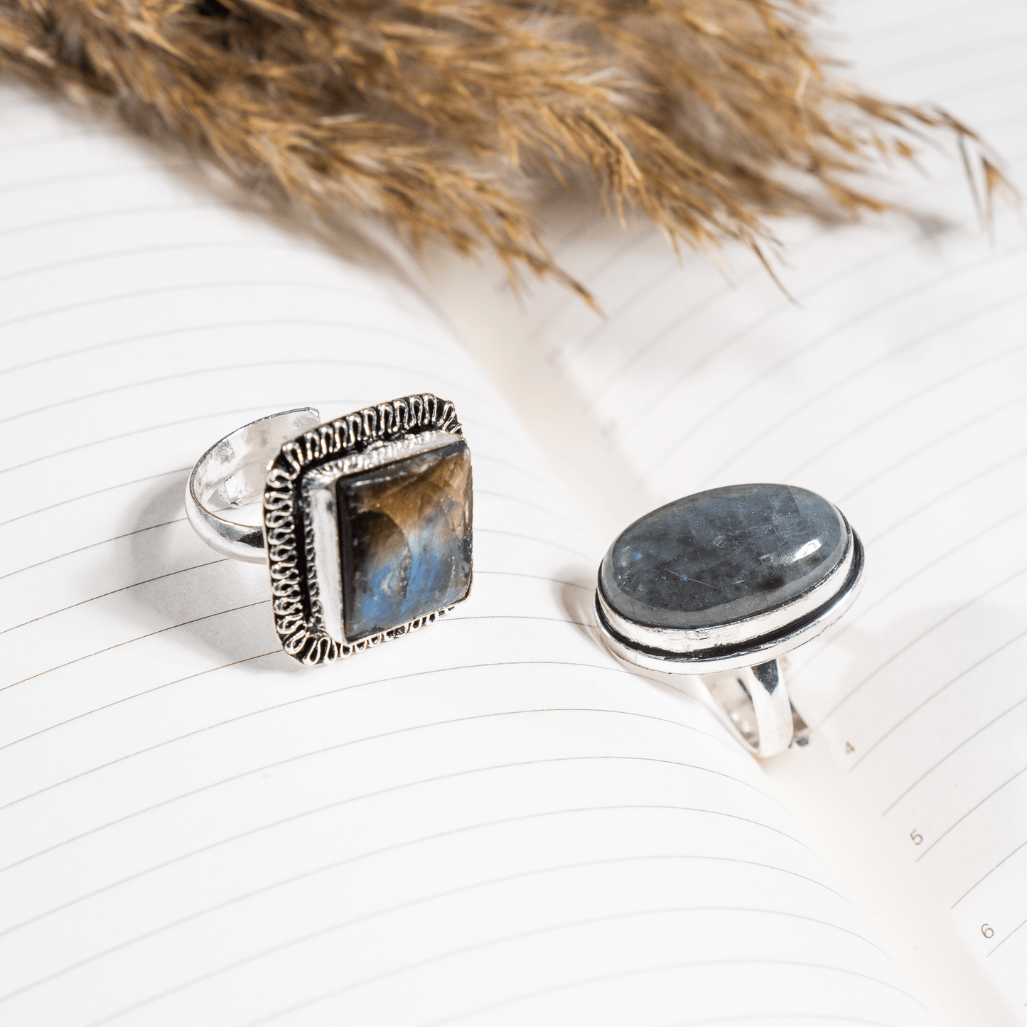 Labradorite Ring | Adjustable Ring | Gemstone Ring  | Boho Ring | Gemstone Ring