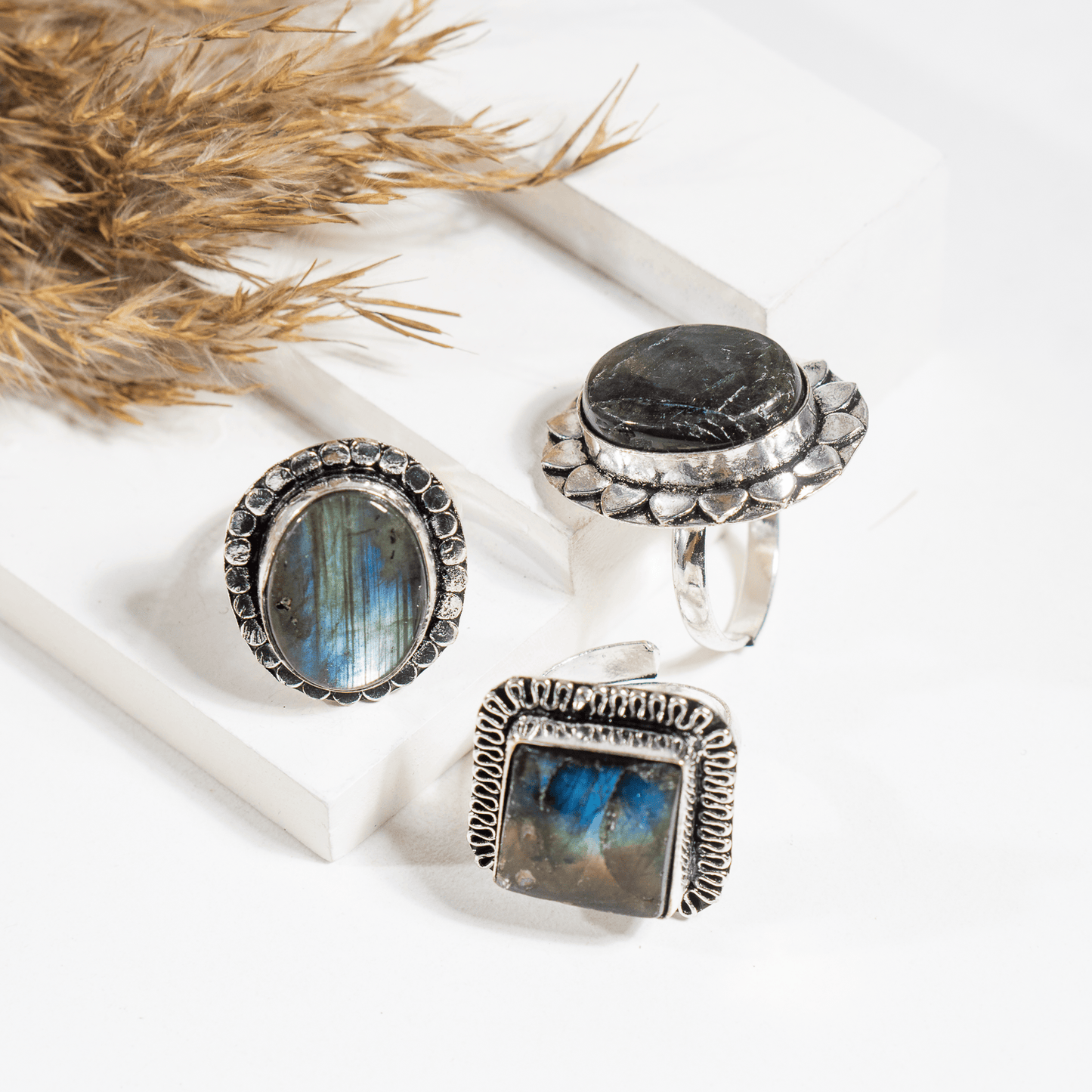 Labradorite Ring | Adjustable Ring | Gemstone Ring  | Boho Ring | Gemstone Ring