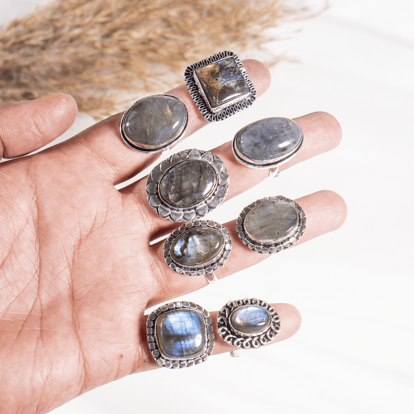 Labradorite Ring | Adjustable Ring | Gemstone Ring  | Boho Ring | Gemstone Ring