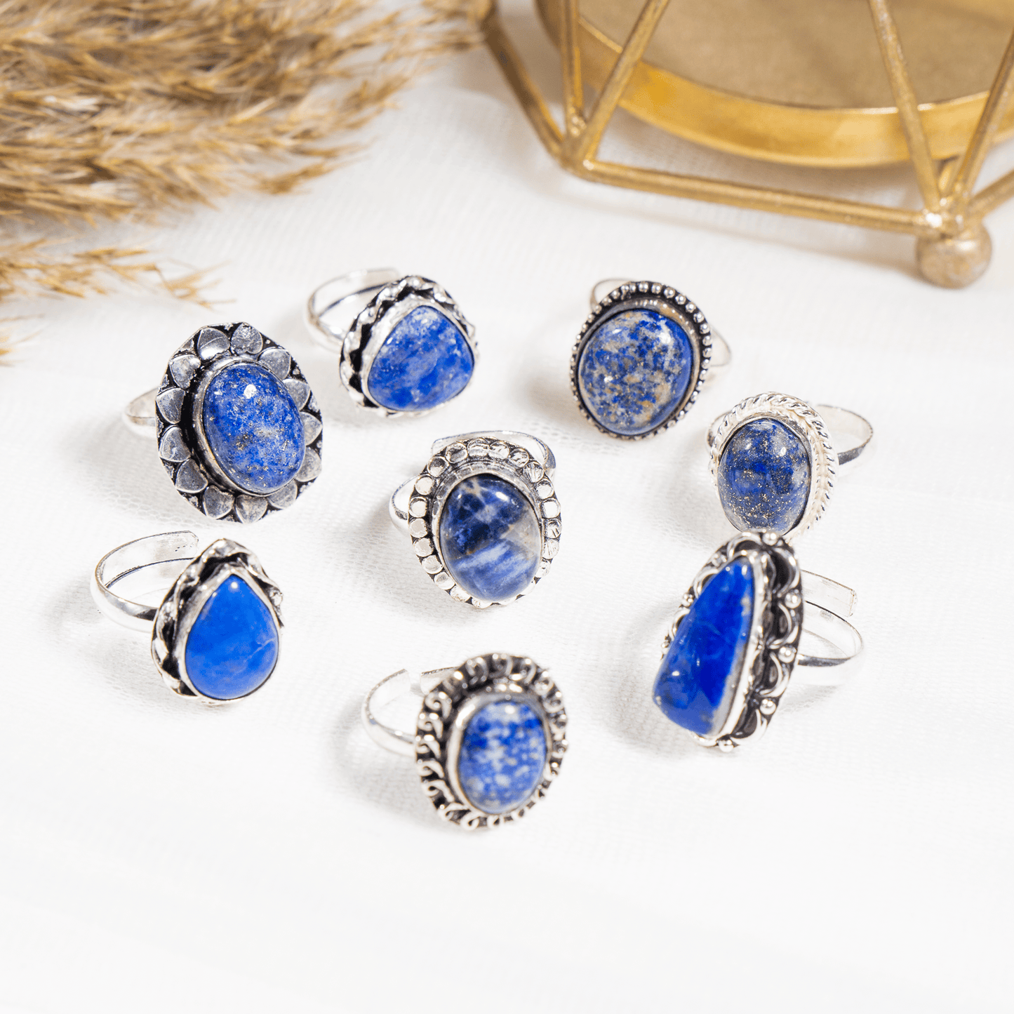 Lapis Lazuli Ring | Adjustable Ring | Gemstone Ring  | Boho Ring | Gemstone Ring