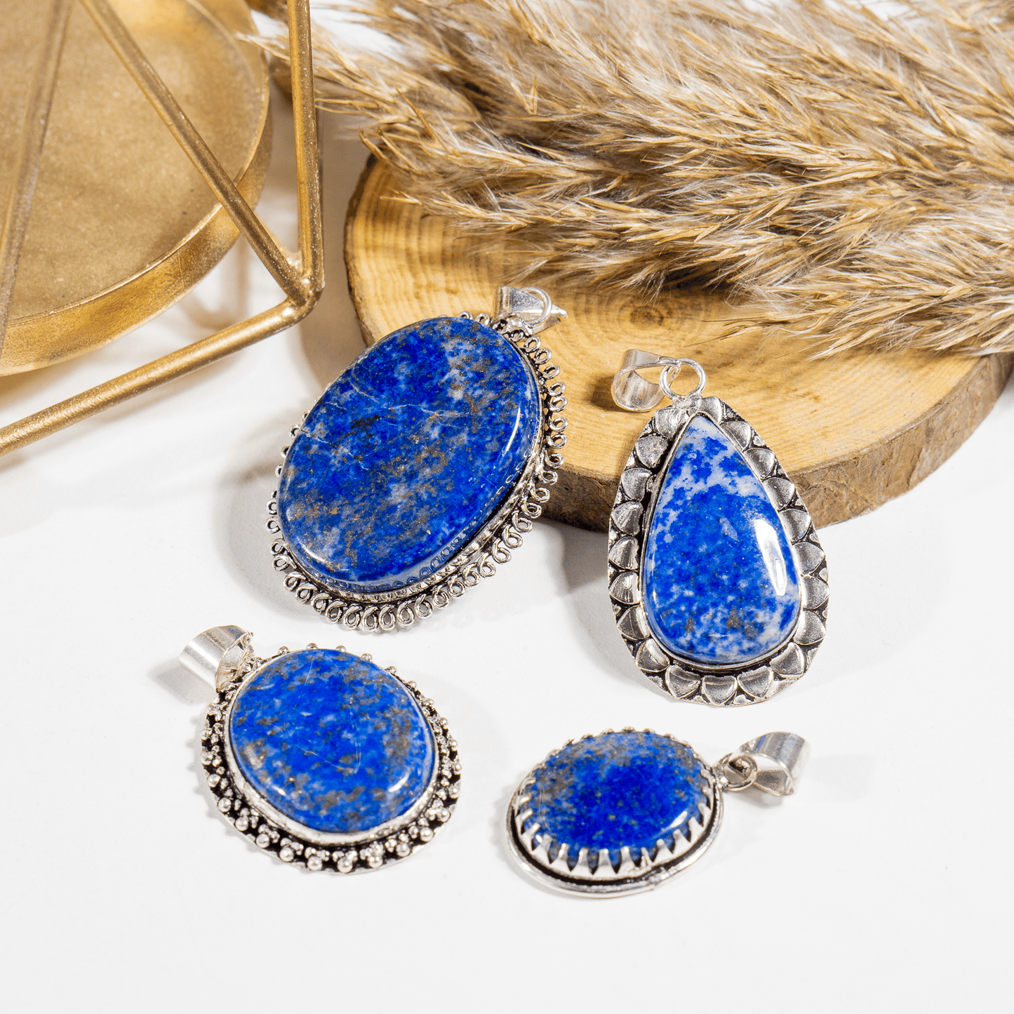 Lapis Lazuli Pendant |Crystal Jewelry | Natural Gemstone Pendant | Crystal Charm Jewelry | Boho Pendant