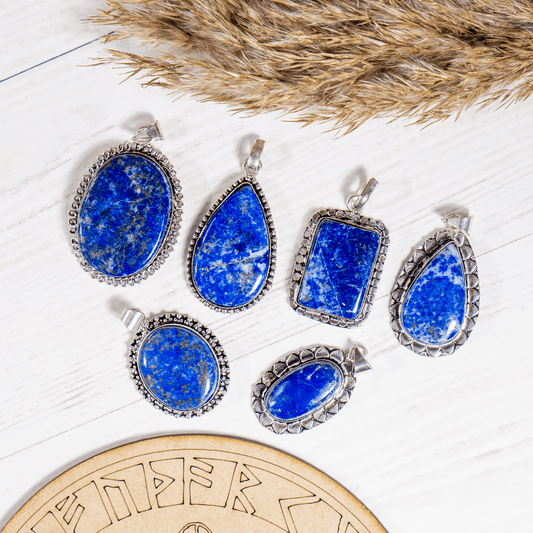 Lapis Lazuli Pendant |Crystal Jewelry | Natural Gemstone Pendant | Crystal Charm Jewelry | Boho Pendant