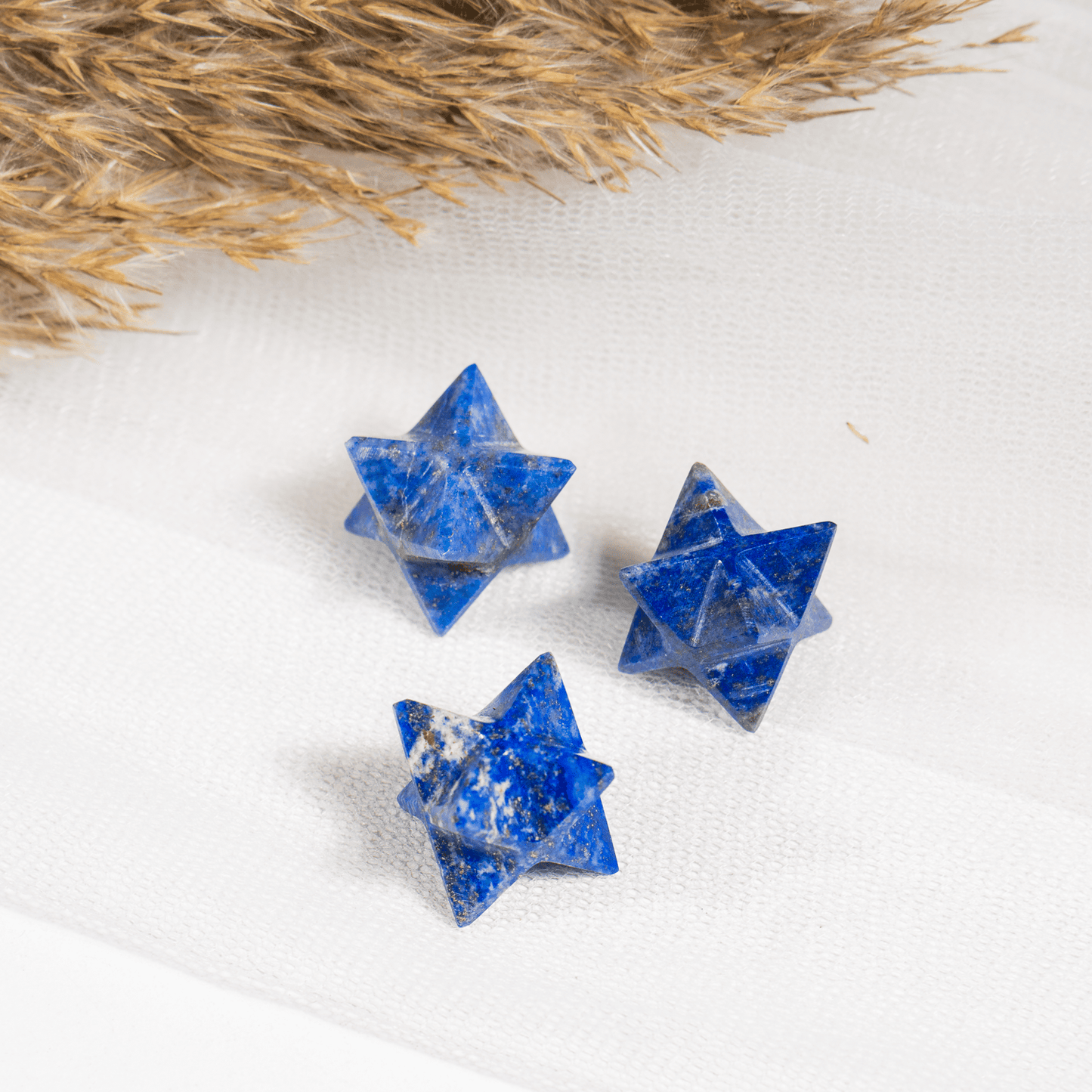Lapis Lazuli Merkaba Stars