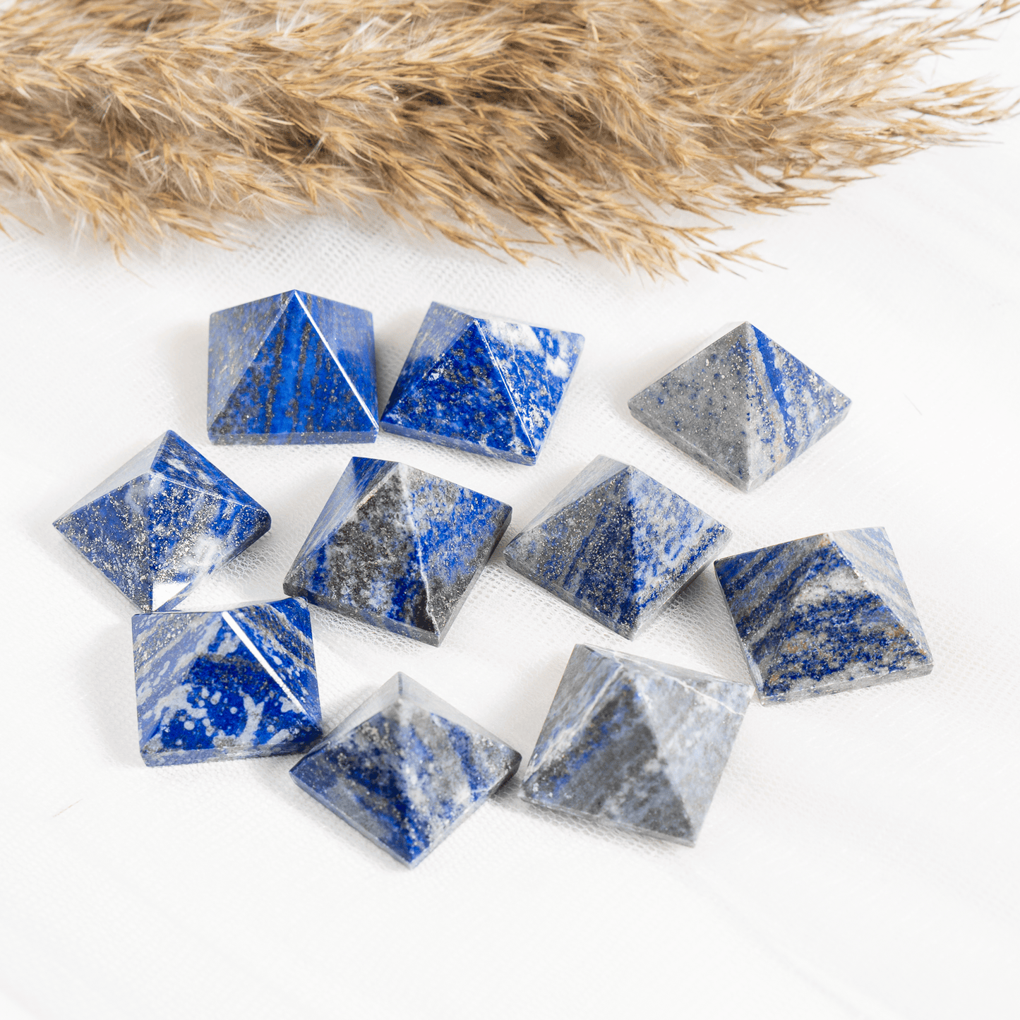 1" Lapis Lazuli Crystal Pyramids