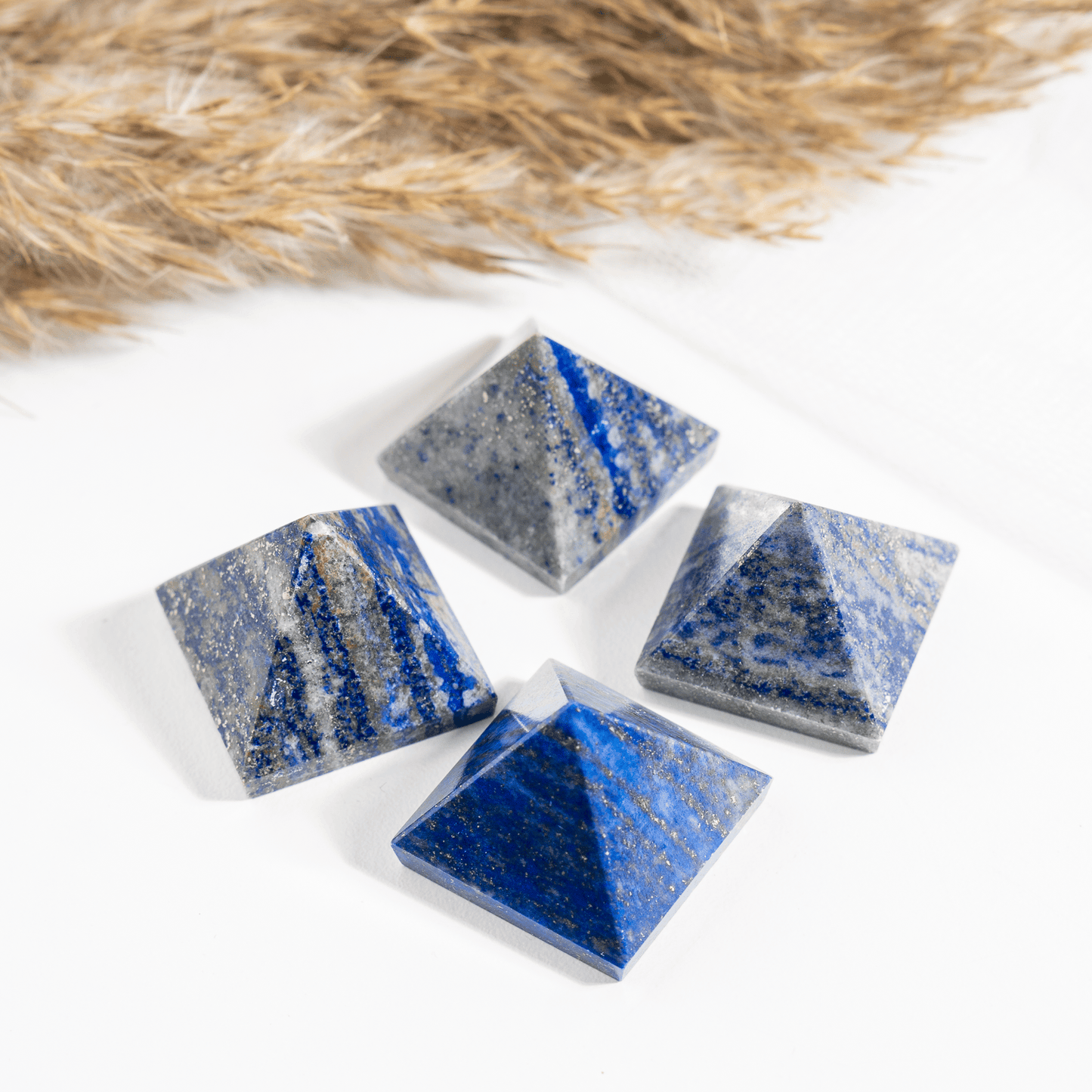1" Lapis Lazuli Crystal Pyramids