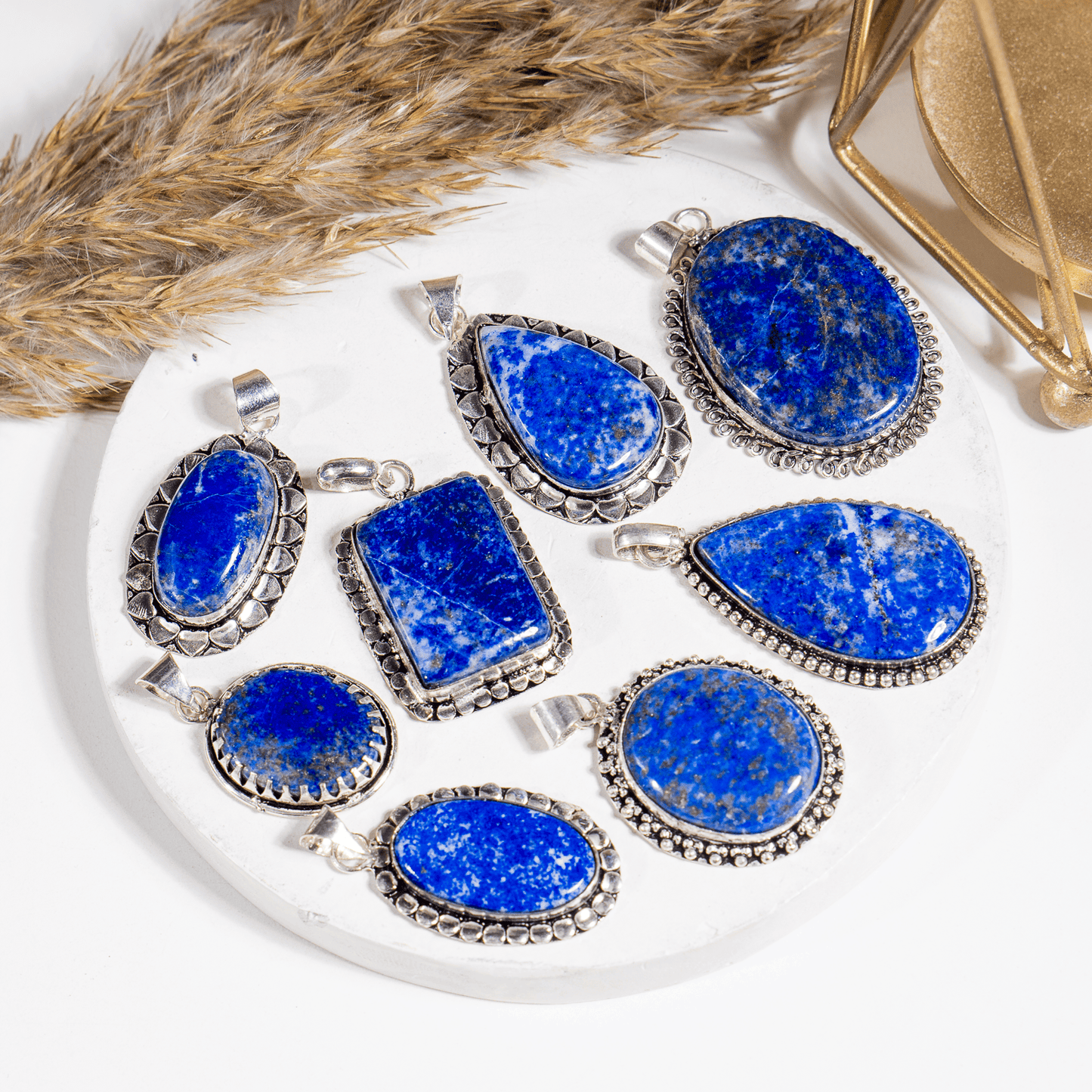 Lapis Lazuli Pendant |Crystal Jewelry | Natural Gemstone Pendant | Crystal Charm Jewelry | Boho Pendant