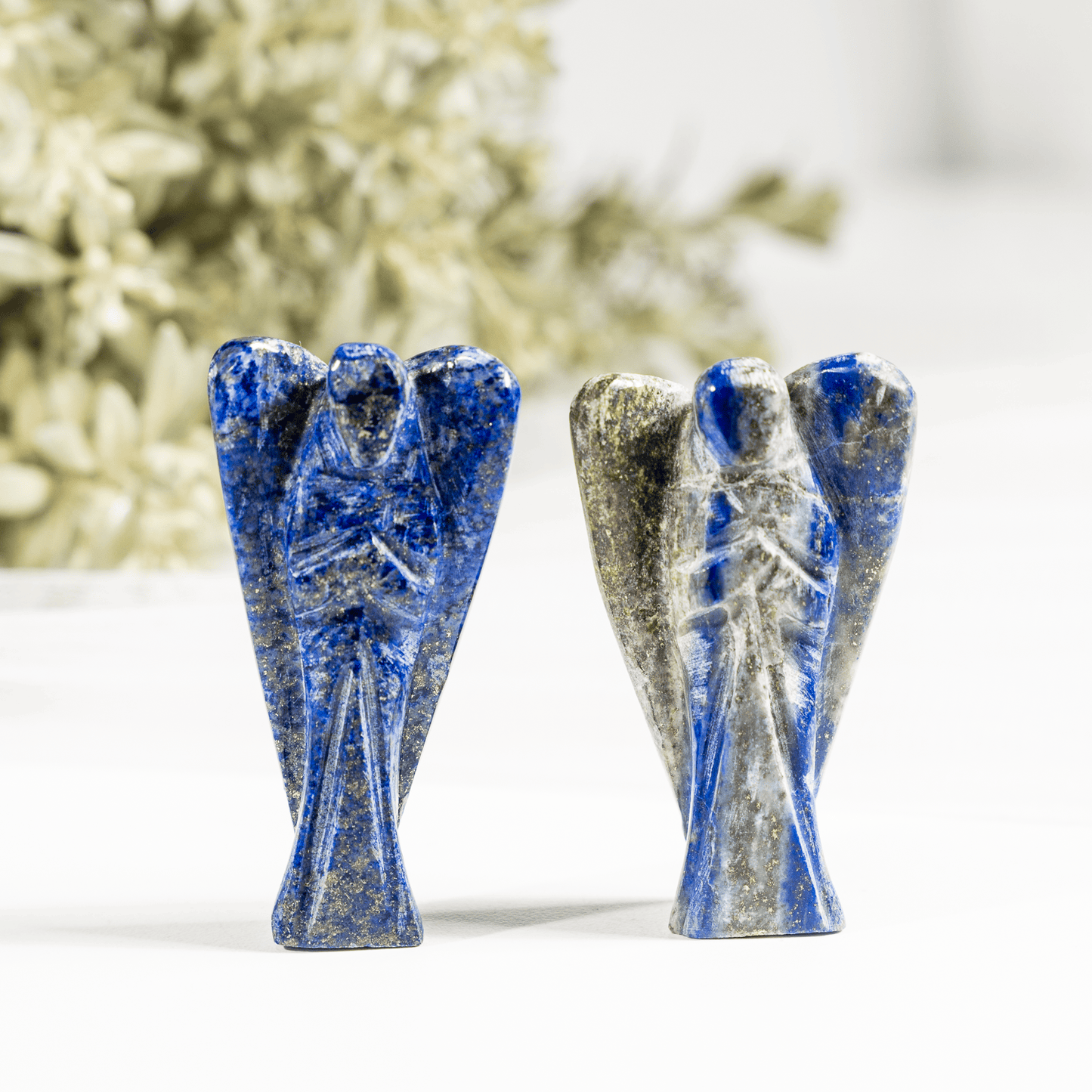 2'' Lapis Lazuli Angel, Gemstone Peace Angel
