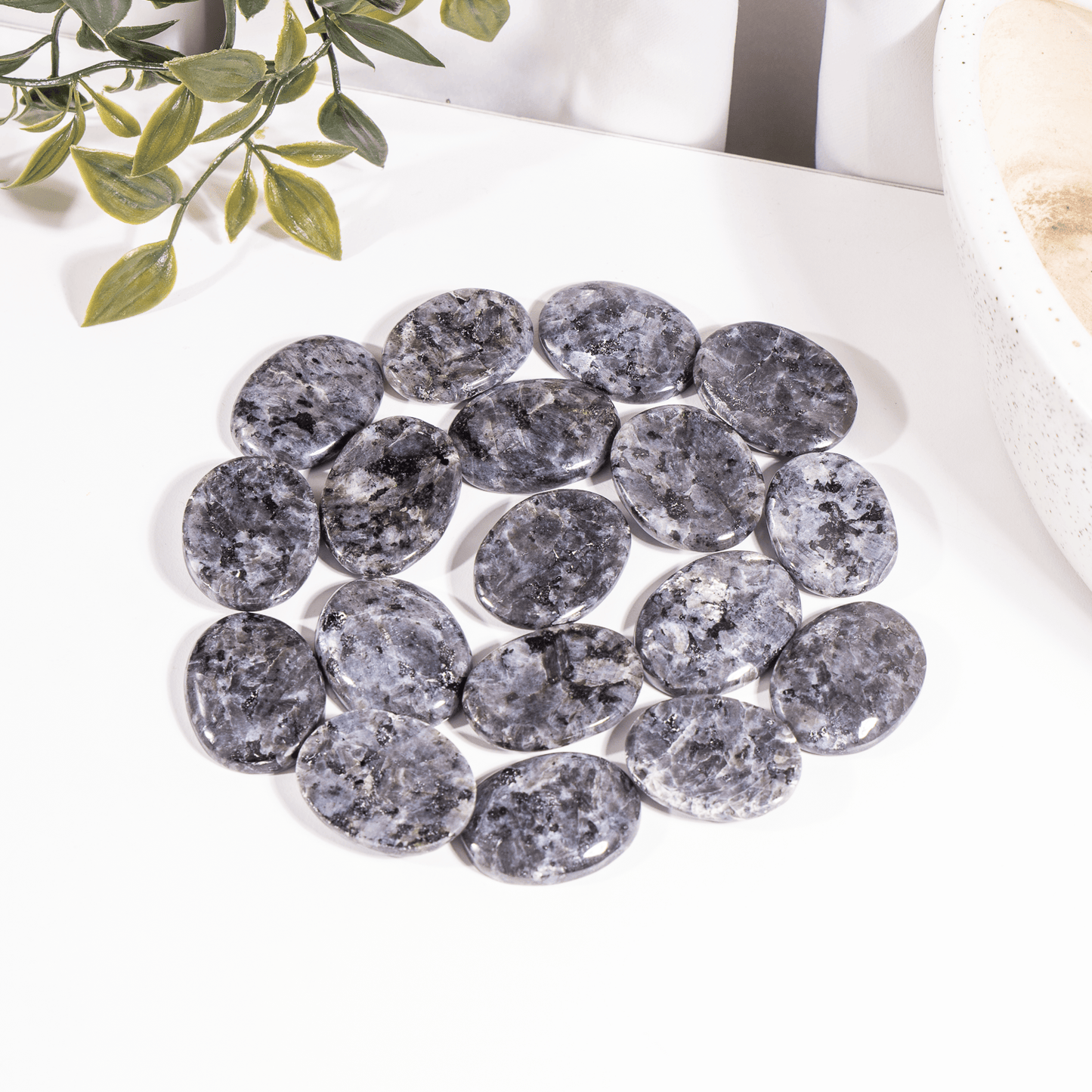Larkavite Worry Stones
