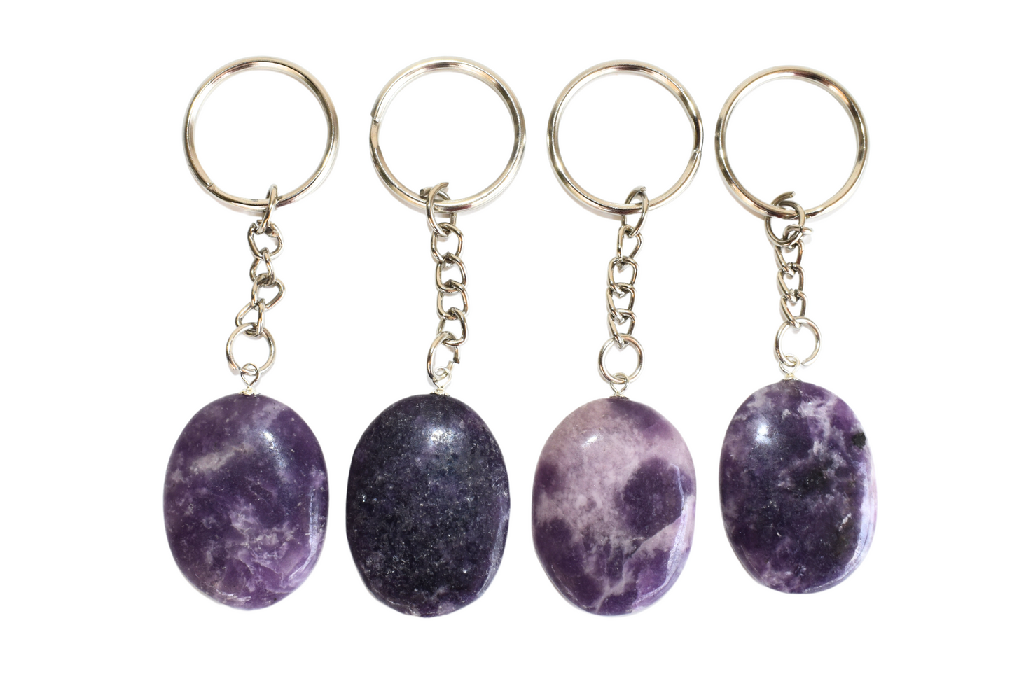 Lepidolite Key Chain