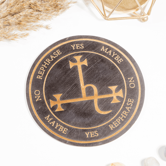 6" Lilith Sigil Altar Board | Pendulum Board | Ritual & Spiritual Tool
