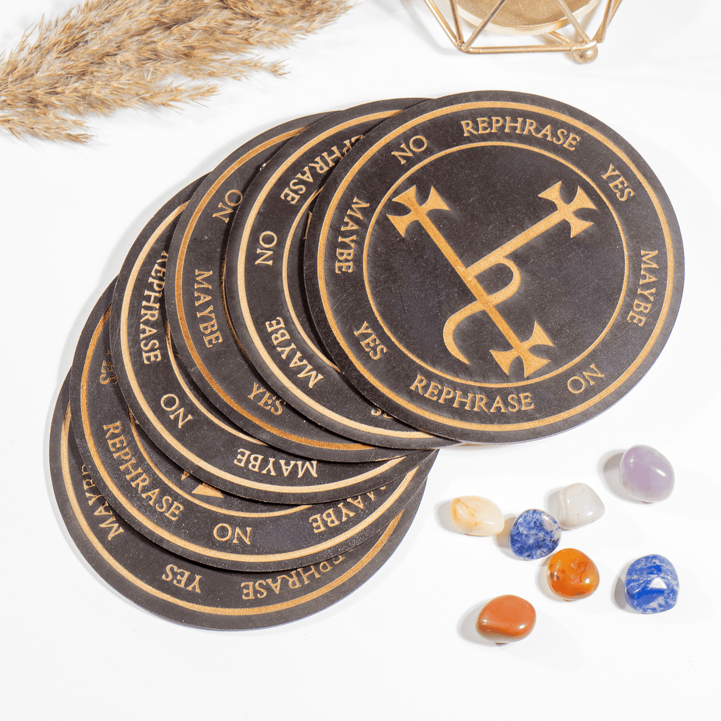 6" Lilith Sigil Altar Board | Pendulum Board | Ritual & Spiritual Tool