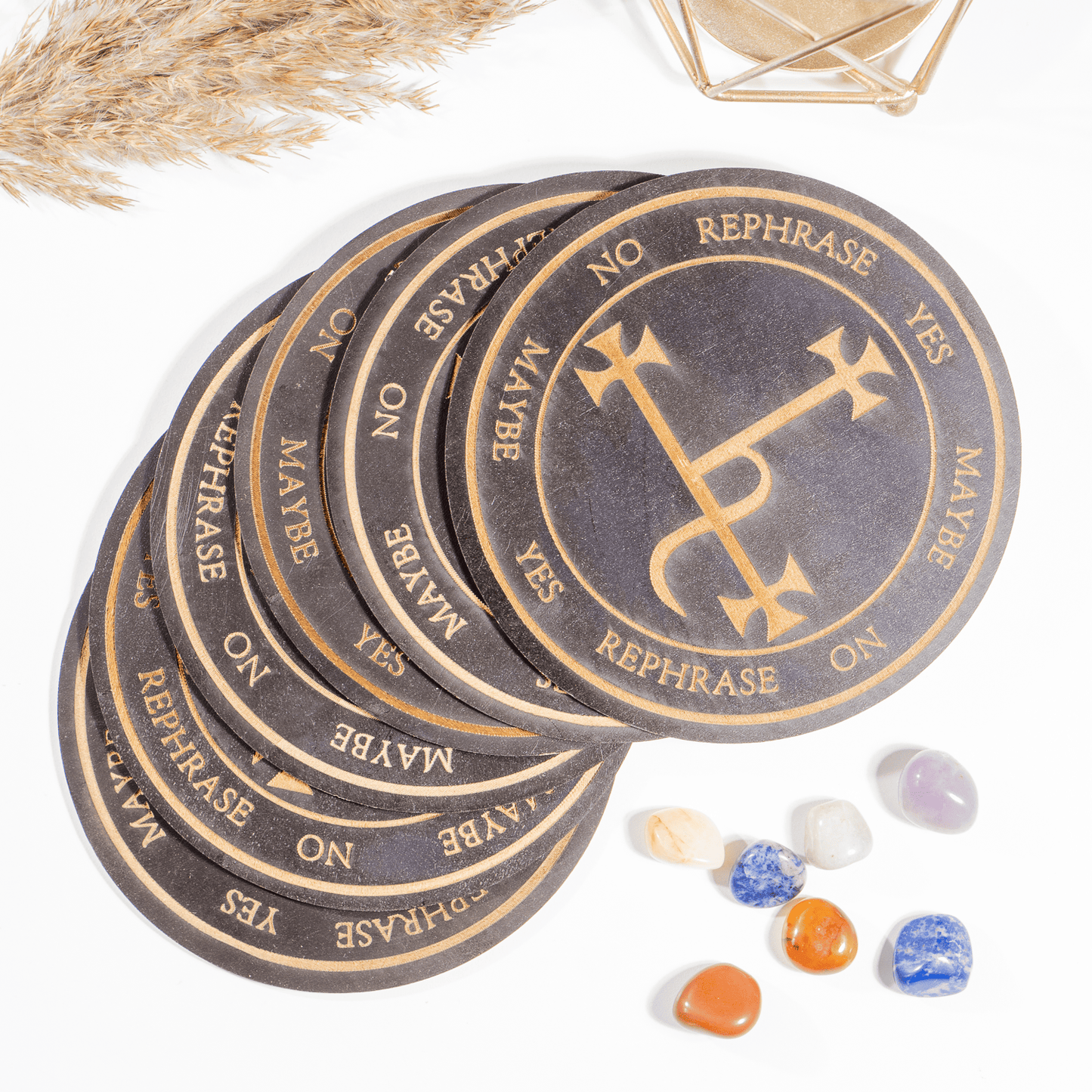 6" Lilith Sigil Altar Board | Pendulum Board | Ritual & Spiritual Tool