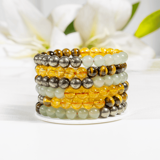 MONEY MAGNATE Gemstone Bracelet