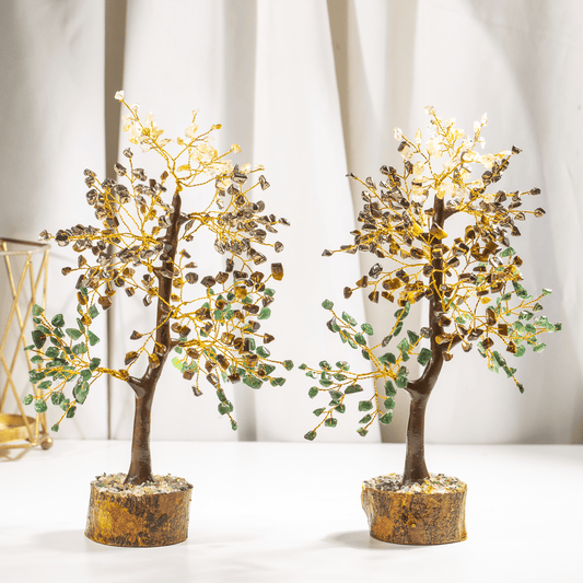 Money Magnet Crystal Tree With 300 Natural Crystal Chips