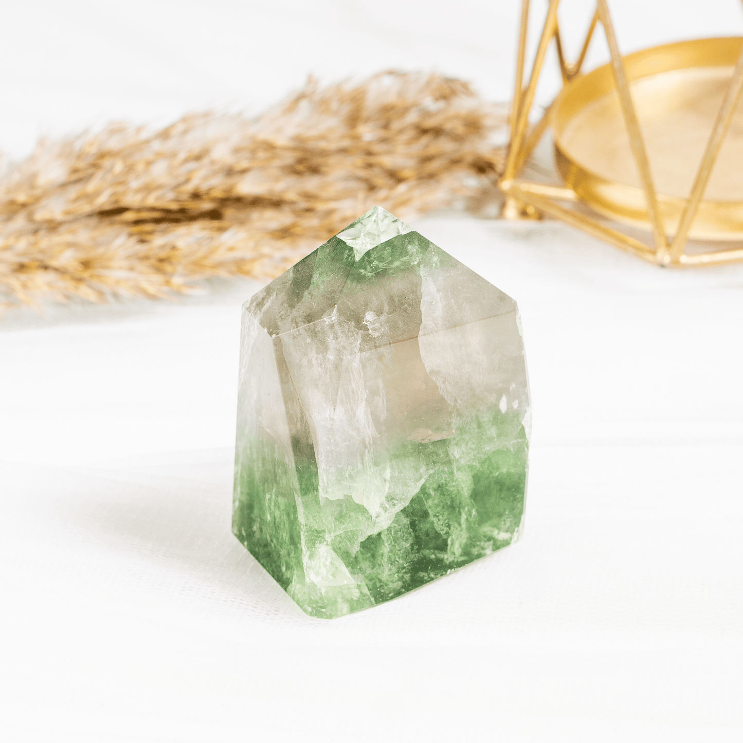 1kg Multi Fluorite Crystal Polished Points (5-7Pcs)