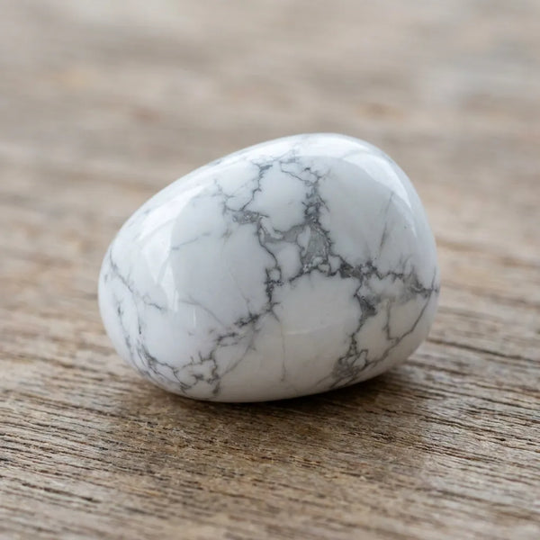 Natural White Howlite