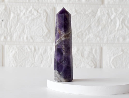 1kg Amethyst Obelisk Tower Point (12-14Pcs)