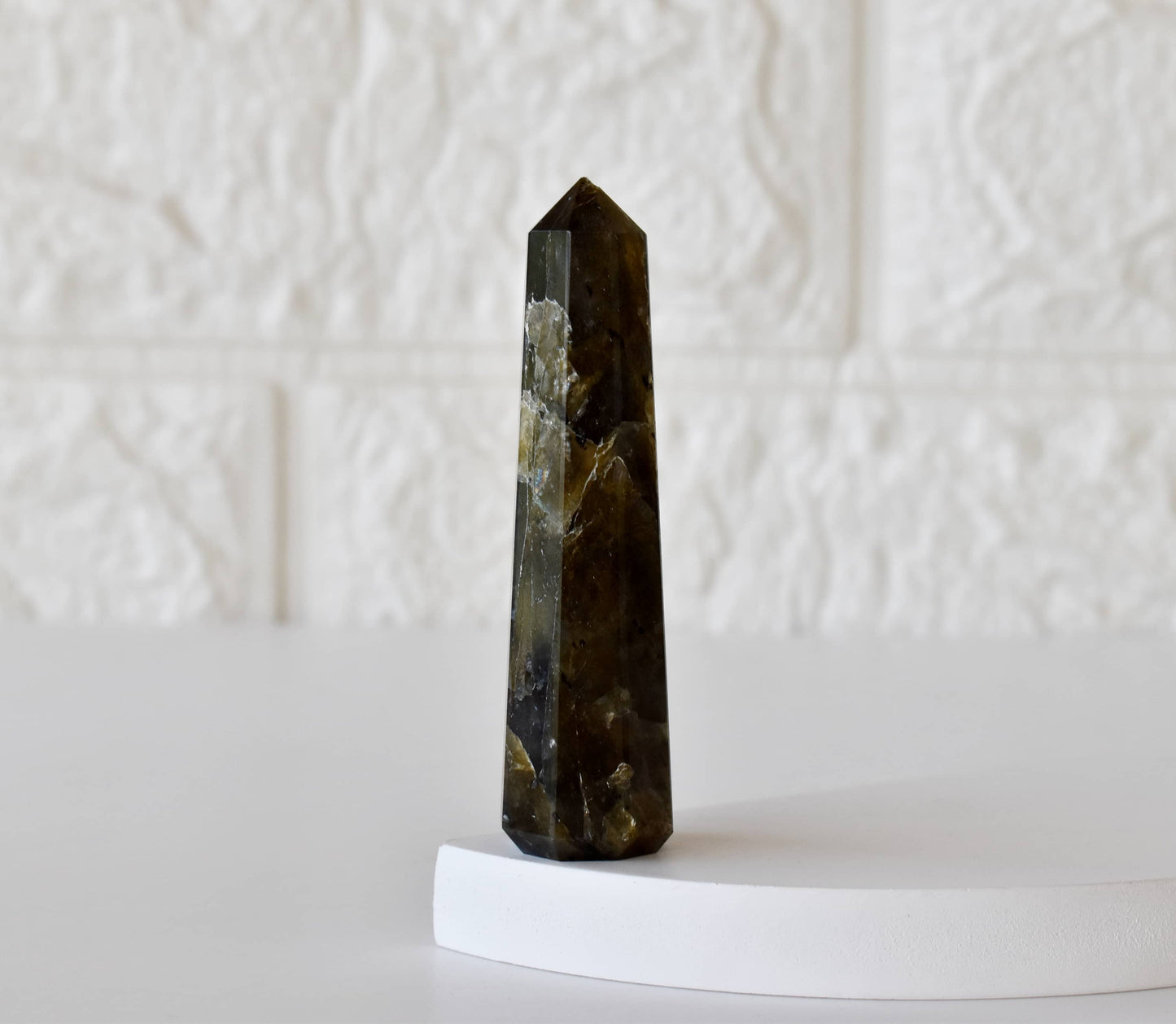 1kg Labradorite Obelisk Tower Point (11-13Pcs)
