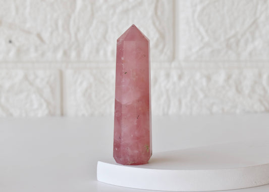 1kg Rose Quartz Obelisk Tower Point (12-14Pcs)