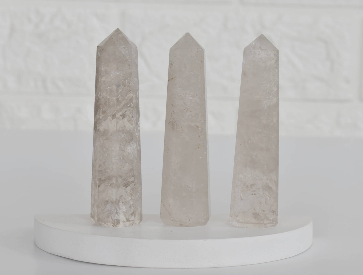 1kg Smokey Quartz Obelisk Tower Point (17-19Pcs)