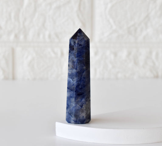 1kg Sodalite Obelisk Tower Point (12-14Pcs)
