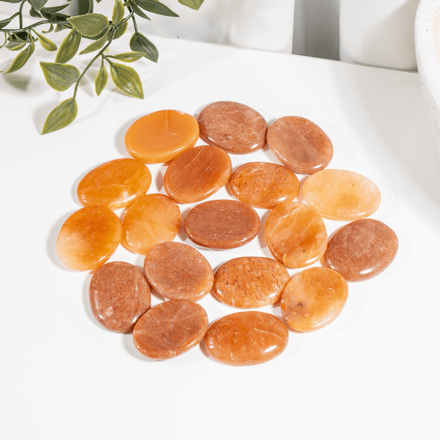 Orange Aventurine Worry Stones